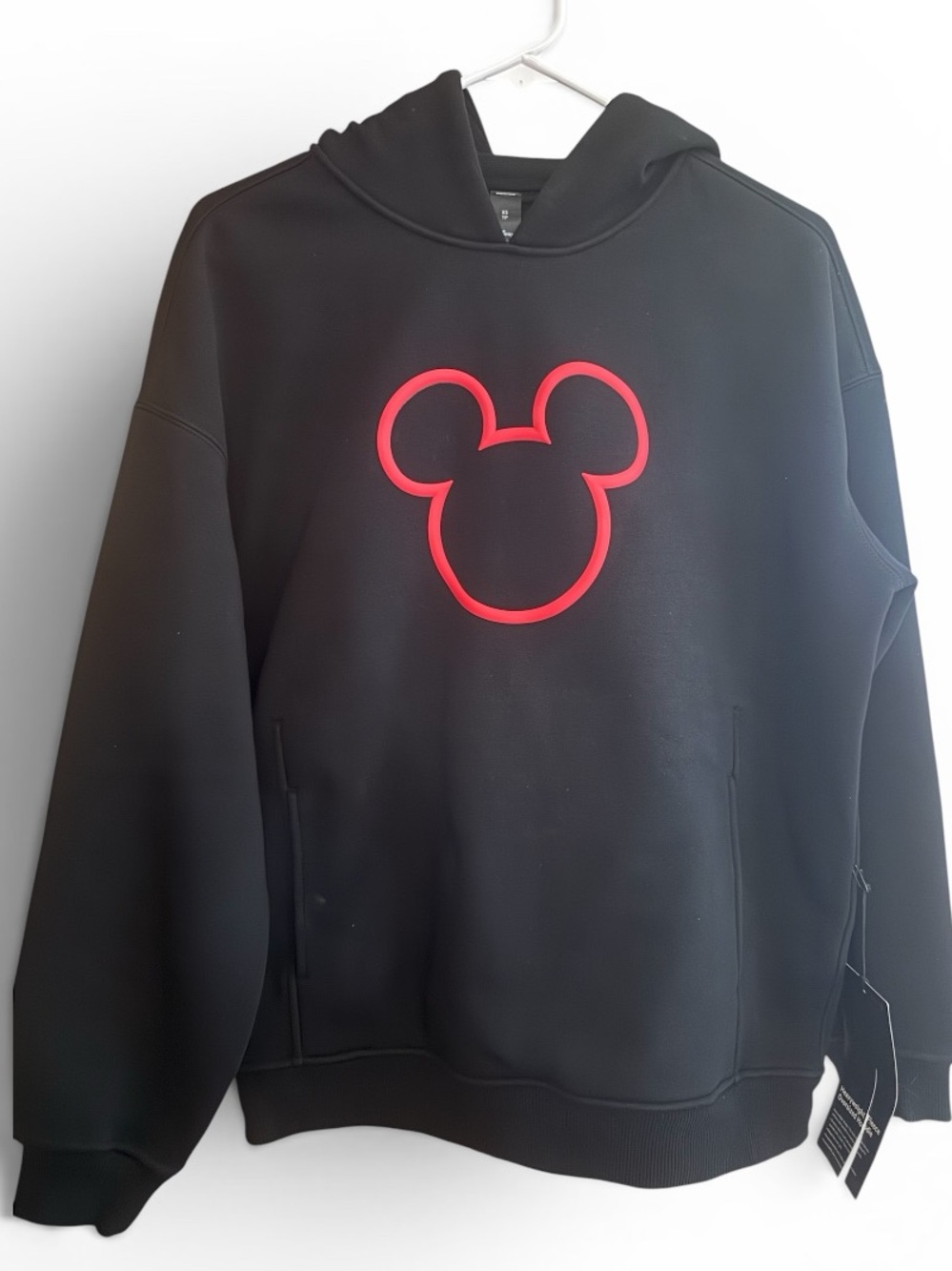 Lululemon x Disney Sold Out Limited Edition Mickey Mouse Oversized Hoodie Black - Picture 8 of 15